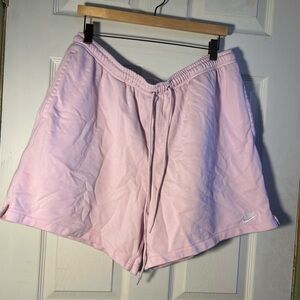 Nike Men’s Pink Sweat Shorts